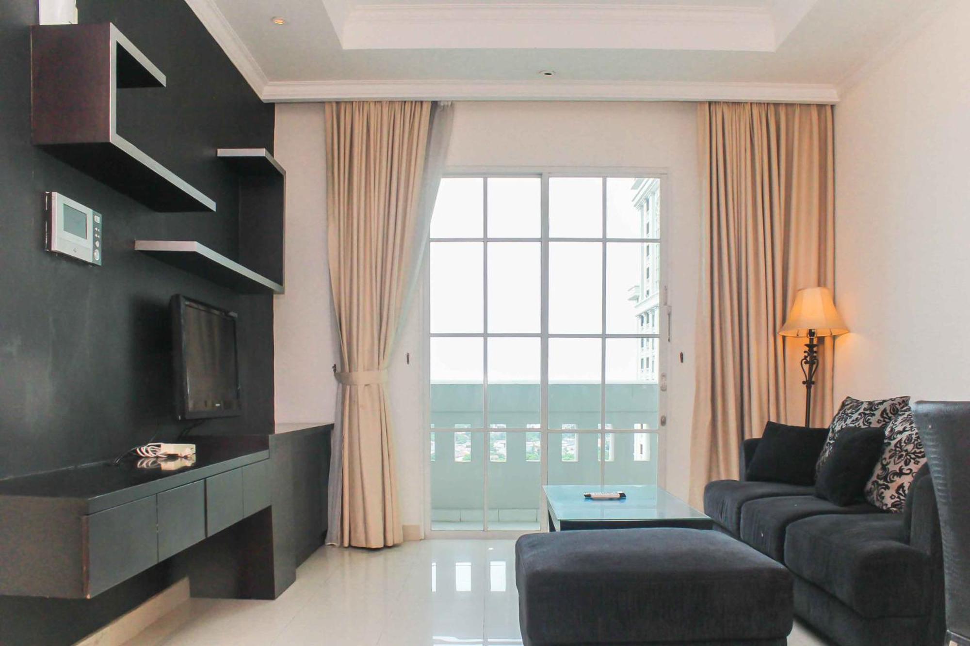 Apartment Fully Furnished With Cozy Design 2br The Bellezza By Travelio